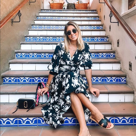 JOHANNA ORTIZ NWT x H&M. Long wrap dress - Picture 2 of 16